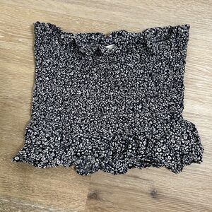 American Eagle Floral Tube Top